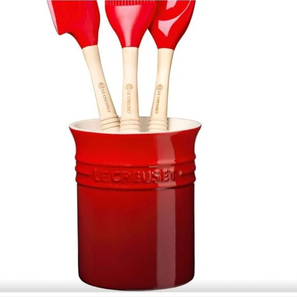 Le Creuset 1L Utensil Crock- Carmin - Picture 3 of 9